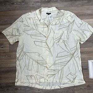 NWT Alfani Button Down Shirt Sz XXL